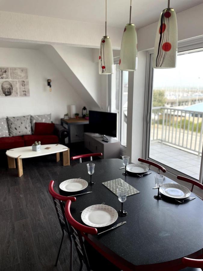 Quiberon appartement vue mer - accès plage Esterno foto