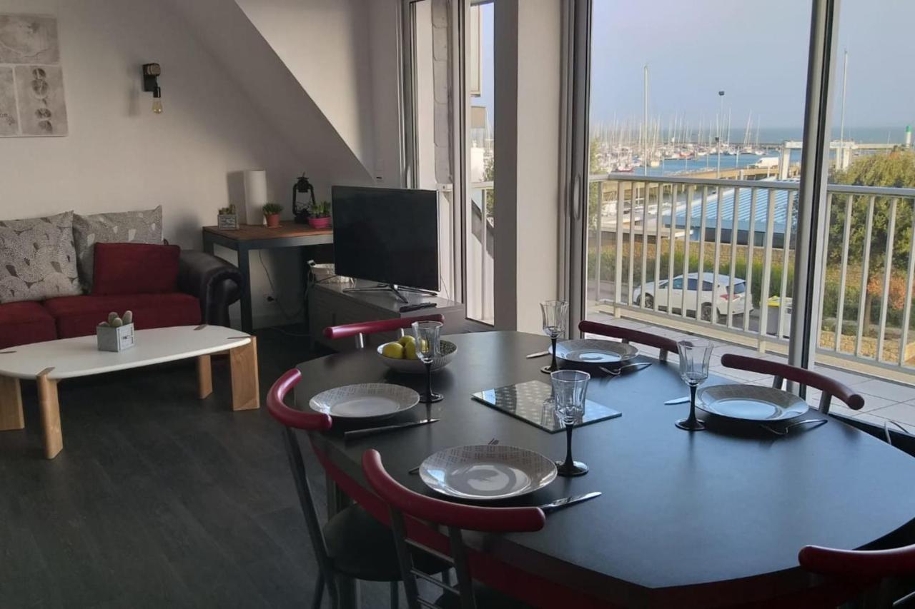 Quiberon appartement vue mer - accès plage Esterno foto