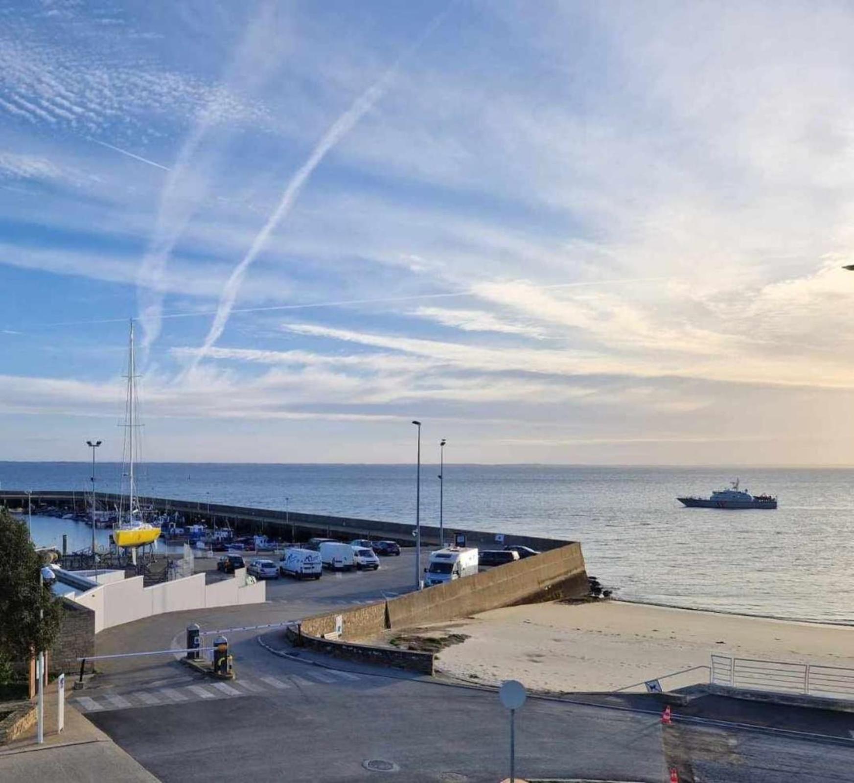 Quiberon appartement vue mer - accès plage Esterno foto
