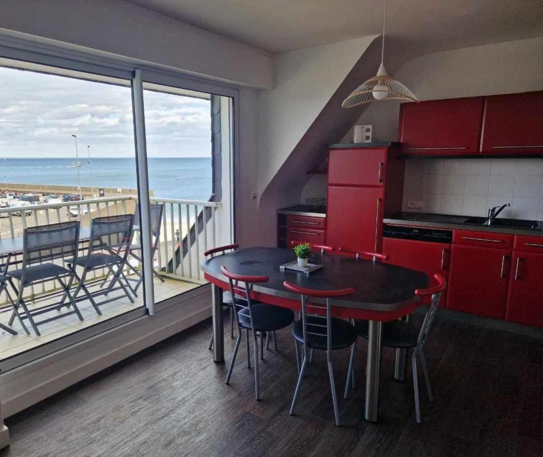 Quiberon appartement vue mer - accès plage Esterno foto